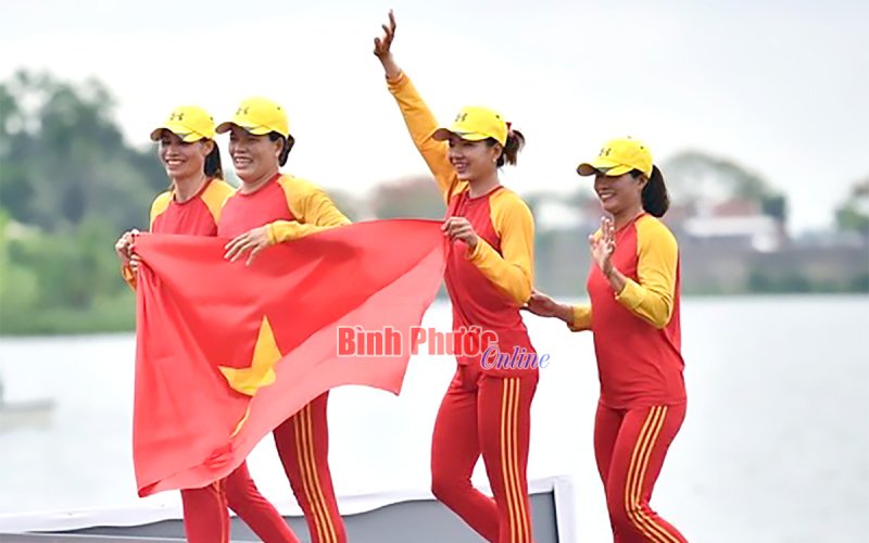Rowing Việt Nam giành liên tiếp 2 HCV trong ngày thi đấu 11-5 