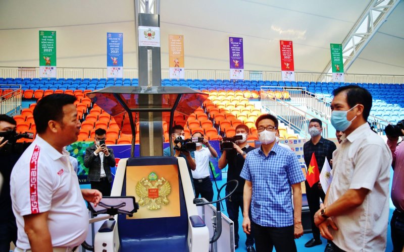 Sẵn sàng cho SEA Games 31 với cụm sân quần vợt đẳng cấp châu Á