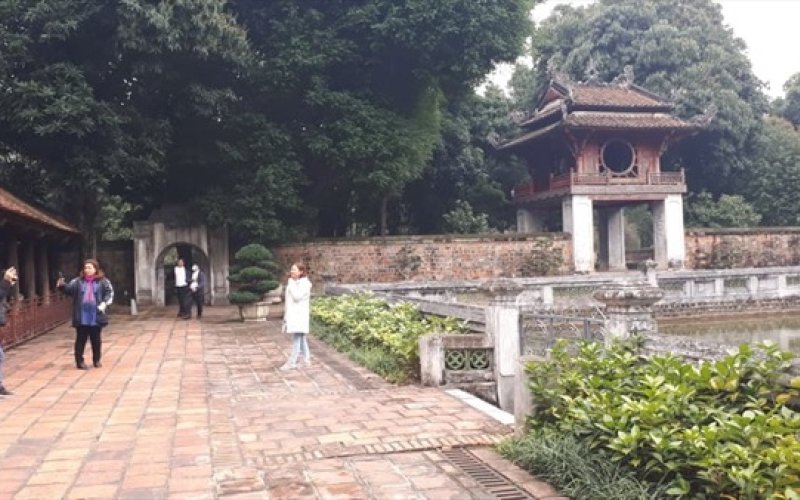 SEA Games 31: Nhiều hoạt động ch&agrave;o mừng tại Di t&iacute;ch Văn Miếu - Quốc Tử Gi&aacute;m