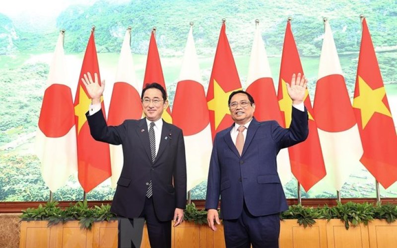 Thủ tướng: Tiến tới thiết lập quan hệ hợp tác đối tác số Việt-Nhật