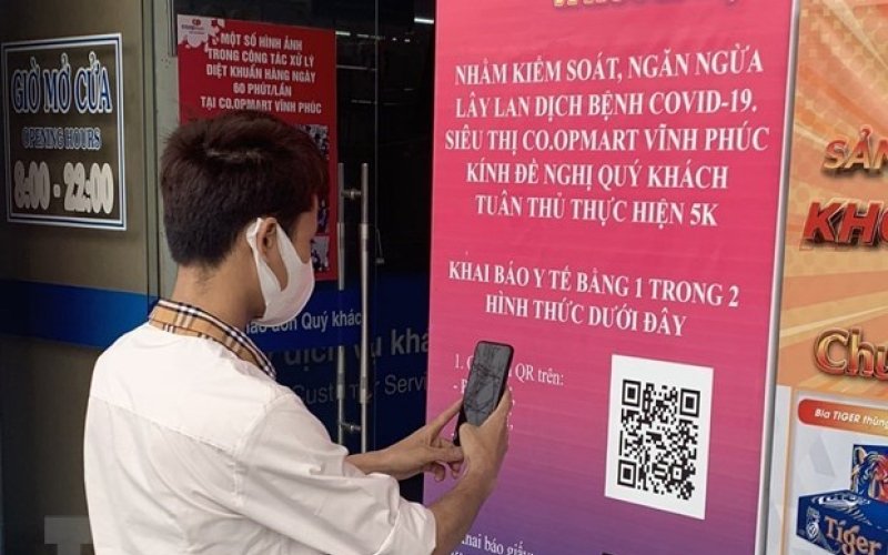 Việt Nam dừng việc áp dụng khai báo y tế COVID-19 nội địa