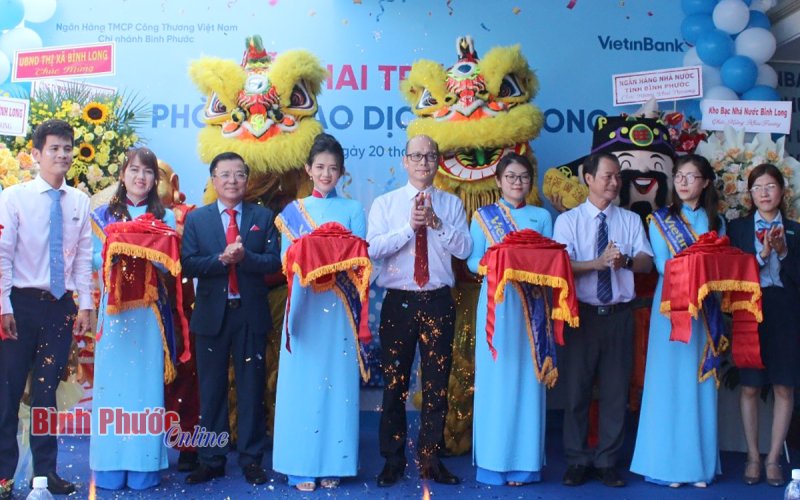 VietinBank chi nhánh Bình Phước khai trương Phòng giao dịch Bình Long