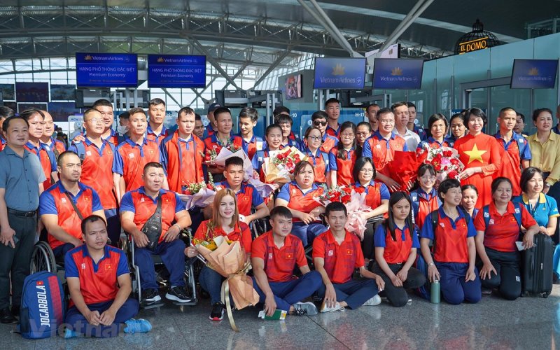163 vận động viên Việt Nam lên đường tham dự ASEAN Para Games 12