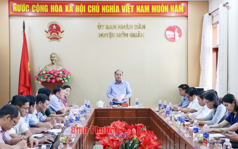 6 tháng, Hớn Quản thu ngân sách ước hơn 176 tỷ đồng
