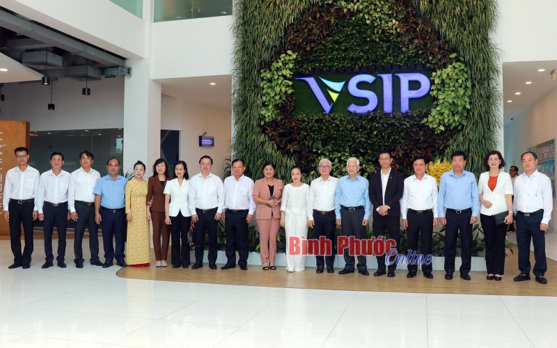 Bình Phước mong sớm được đón VSIP đến khảo sát đầu tư