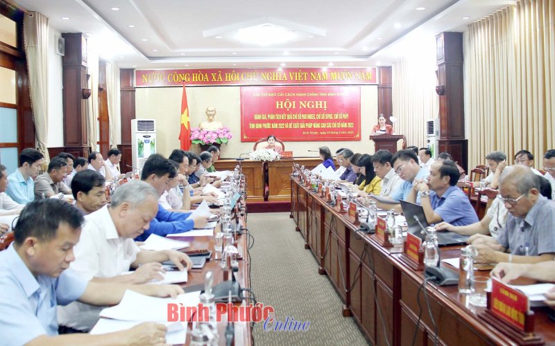 Bình Phước: Nhiều giải pháp nâng cao các chỉ số PAR INDEX, SIPAS và PAPI