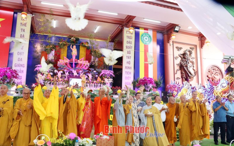 Bình Phước: Phân ban Ni giới Phật giáo tỉnh tổ chức Đại lễ Phật đản năm 2023
