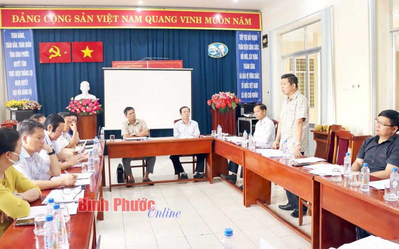 Bình Phước: Tiếp tục giám sát đầu tư hạ tầng và kinh doanh các khu dân cư, đô thị