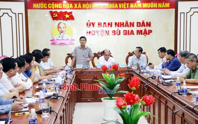 Bù Gia Mập chủ động đẩy nhanh tiến độ giải ngân vốn xây dựng cơ bản