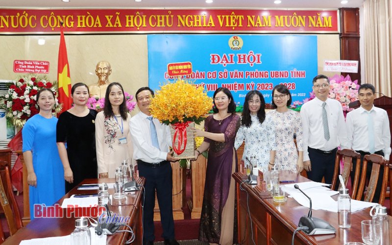 Công đoàn cơ sở Văn phòng UBND tỉnh đại hội lần thứ VIII
