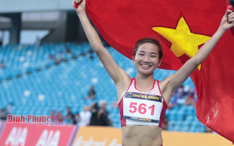 Cú “poker” đầu tiên lịch sử điền kinh SEA Games gọi tên Nguyễn Thị Oanh