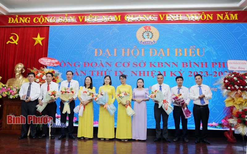 Đại hội Công đoàn cơ sở Kho bạc Nhà nước Bình Phước nhiệm kỳ 2023-2028