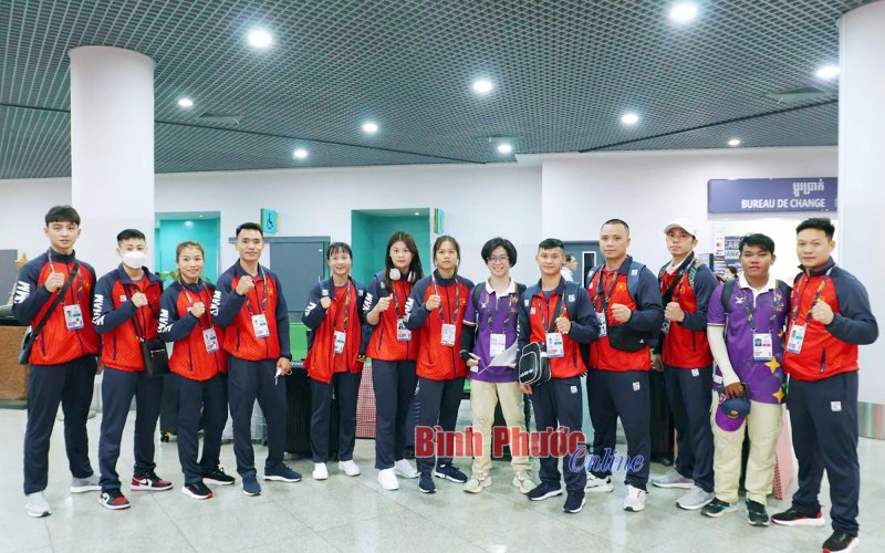 “Đại quân” thể thao Việt Nam gia nhập Làng vận động viên SEA Games 32