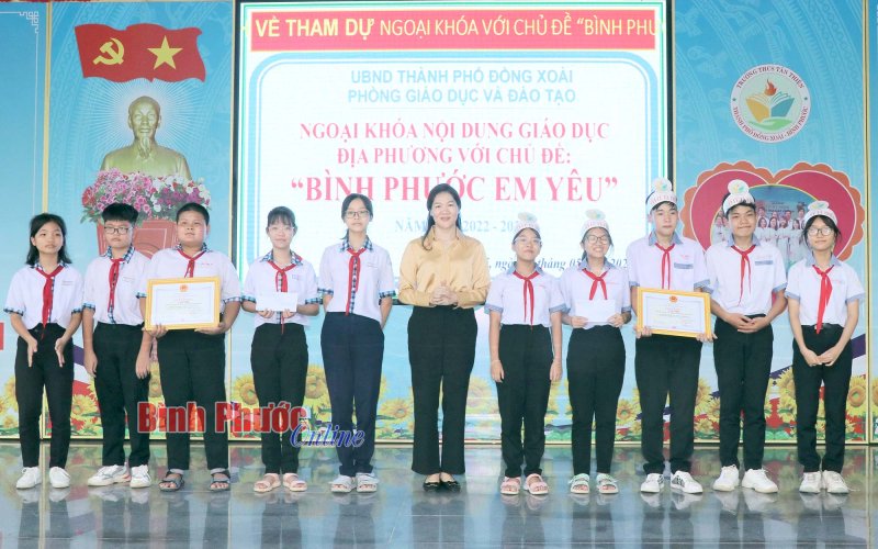 Đồng Xoài: Ý nghĩa chương trình giáo dục địa phương “Bình Phước em yêu”