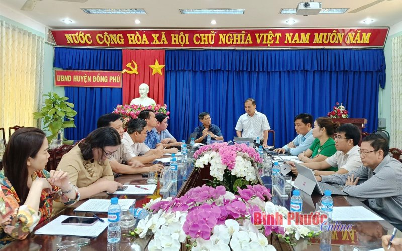 Giám sát công tác phân bổ, giải ngân vốn đầu tư công tại Đồng Phú