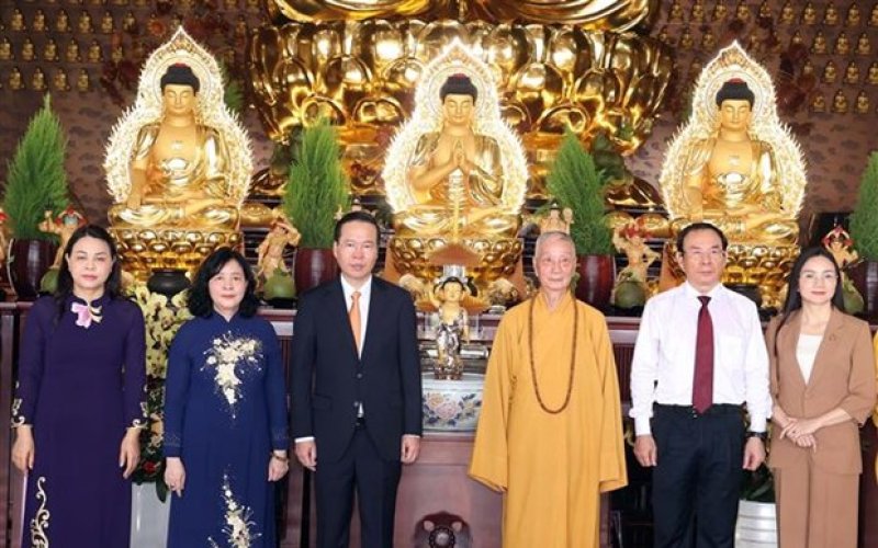 Giáo hội Phật giáo Việt Nam có nhiều đóng góp trong "Hộ quốc, an dân"