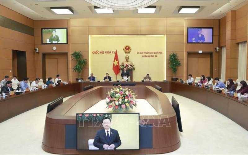 Khai mạc Phiên họp thứ 23 của Uỷ ban Thường vụ Quốc hội