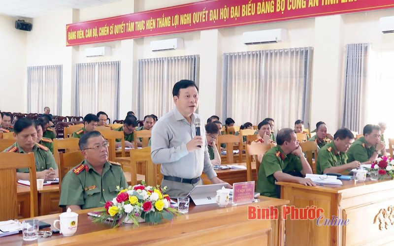 Lấy ý kiến đóng góp 5 dự án luật do Bộ Công an chủ trì soạn thảo