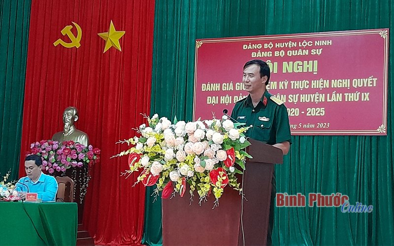 Lộc Ninh: Thực hiện tốt nhiệm vụ huấn luyện, trực sẵn sàng chiến đấu