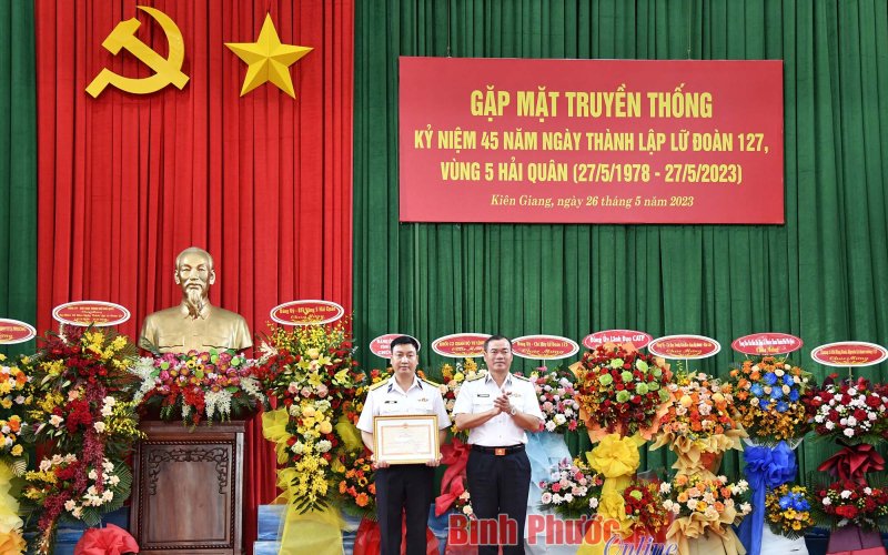 Lữ đoàn 127 gặp mặt kỷ niệm 45 năm ngày thành lập