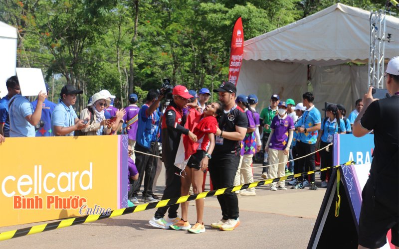 Marathon SEA Games 32: Đối thủ lớn nhất của vận động viên là nắng nóng gần 40 độ C