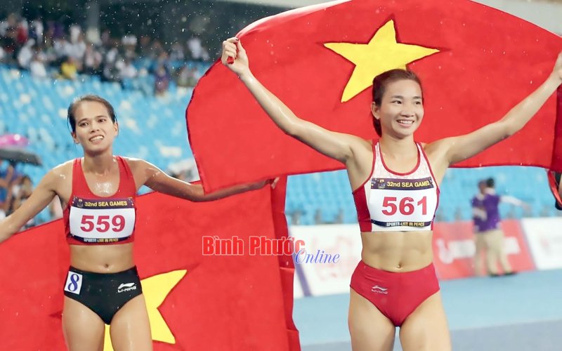 Ngôi sao điền kinh Việt Nam tỏa sáng tại SEA Games 32