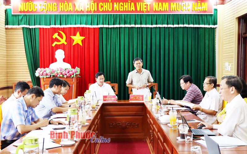 Phước Long: Triển khai 22 công trình, dự án phải thu hồi, chuyển mục đích sử dụng đất