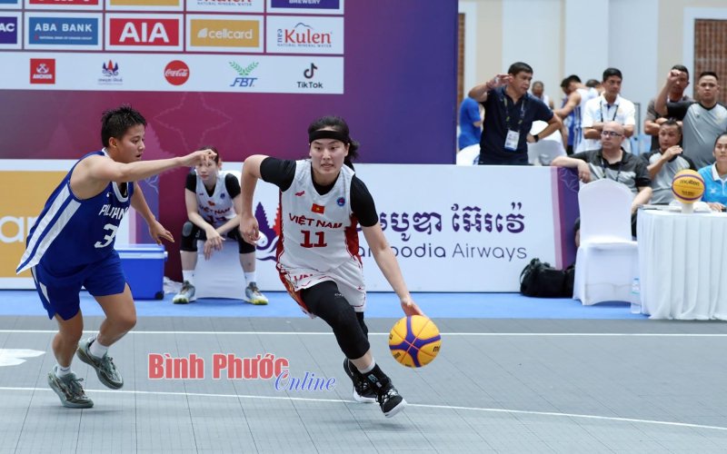 SEA Games 32: Bóng rổ nữ 3x3 Việt Nam tạo địa chấn, giành huy chương vàng lịch sử
