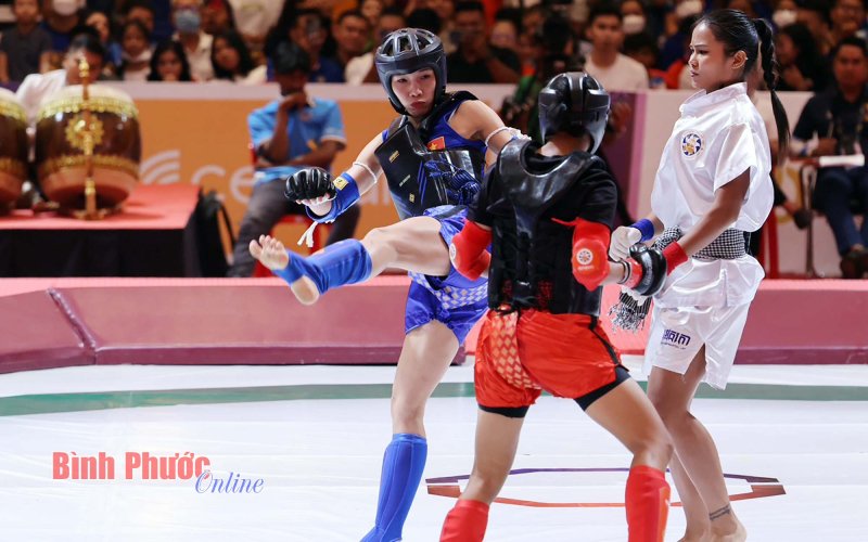 SEA Games 32: Kun Bokator Việt Nam lập công với cú đúp huy chương vàng