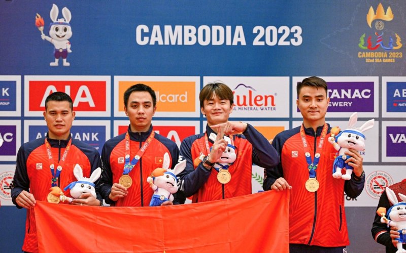 SEA Games 32: Thi đấu bùng nổ, vật Việt Nam thâu tóm 6 huy chương vàng 
