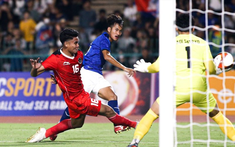 SEA Games 32: U22 Campuchia dừng bước trước bán kết