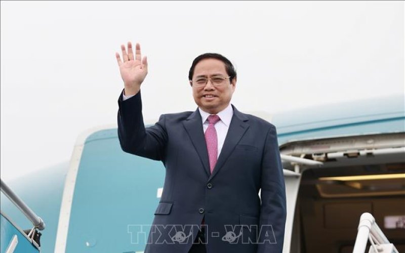 Thủ tướng Phạm Minh Chính lên đường dự Hội nghị Cấp cao ASEAN 42
