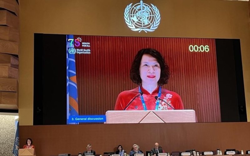 Việt Nam đánh giá cao mối quan hệ với Tổ chức Y tế Thế giới