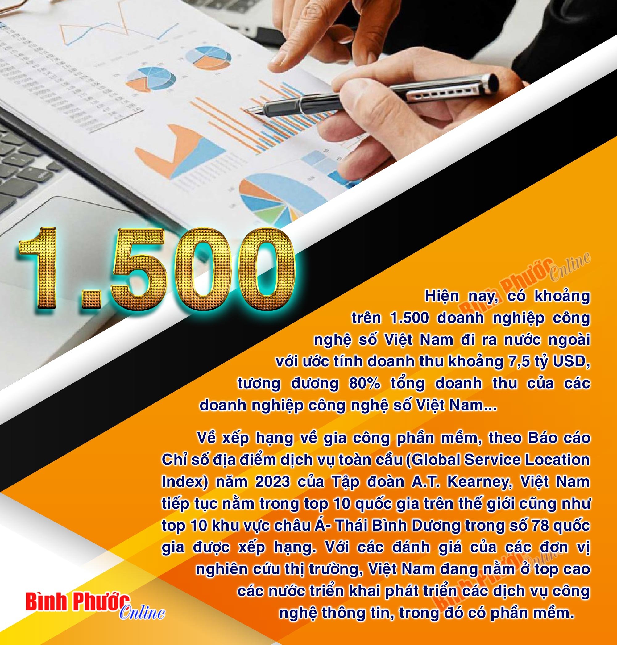 1.500 doanh nghiệp công nghệ số Việt Nam thu 7,5 tỷ USD từ thị trường nước ngoài