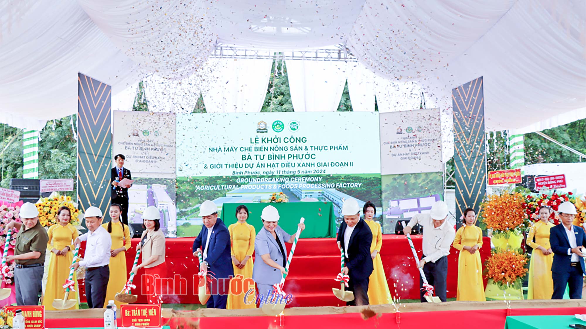 6,5 triệu USD đầu tư nhà máy chế biến nông sản thực phẩm Bà Tư Bình Phước