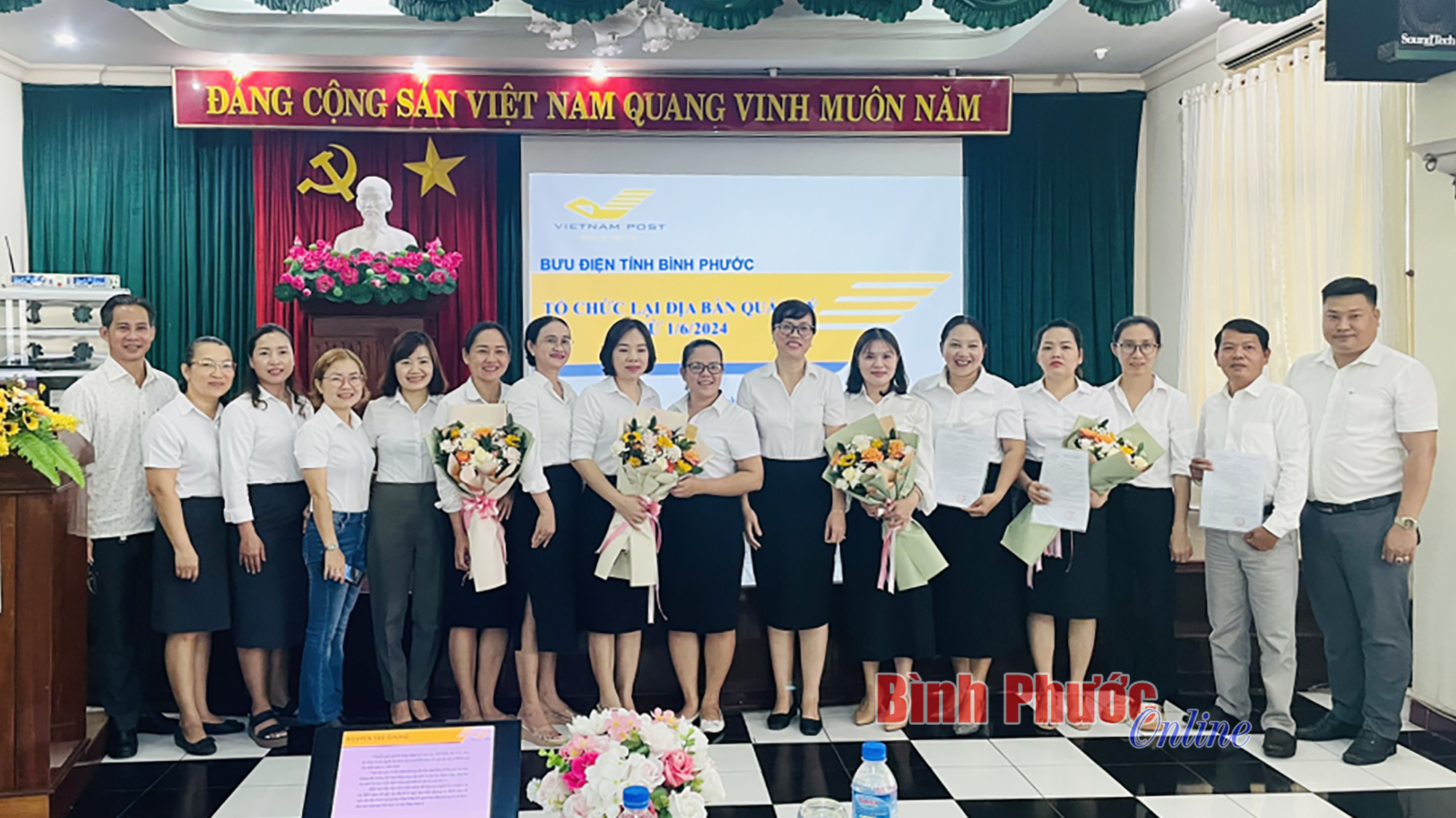 Bưu điện tỉnh Bình Phước: Sáp nhập nhiều đơn vị từ 1-6