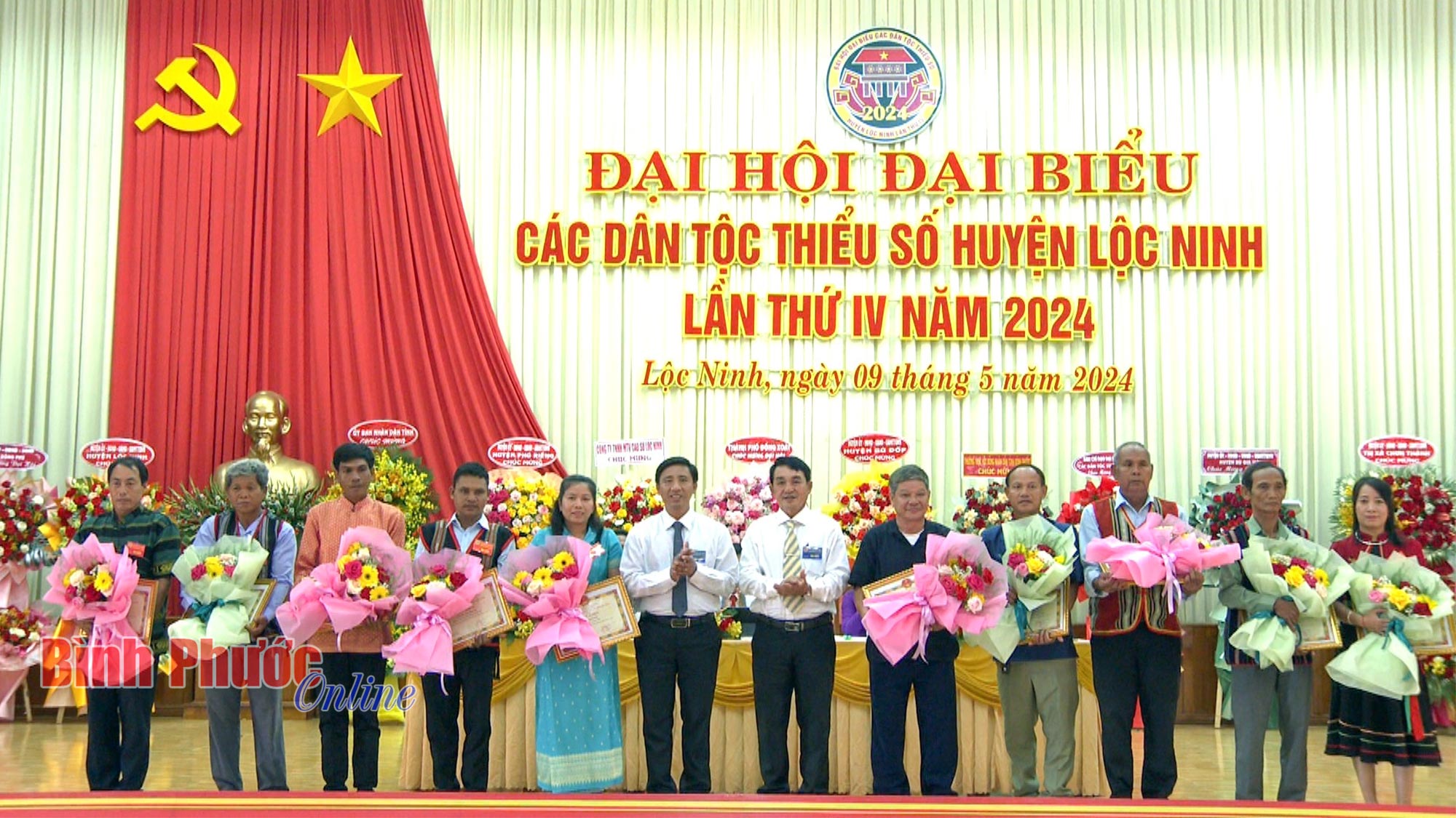 Đại hội đại biểu các dân tộc thiểu <strong class="highlight">số</strong> huyện Lộc Ninh lần thứ IV, năm 2024