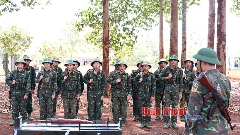 Lực lượng vũ trang huyện Bù Gia Mập: Đoàn kết thi đua quyết thắng