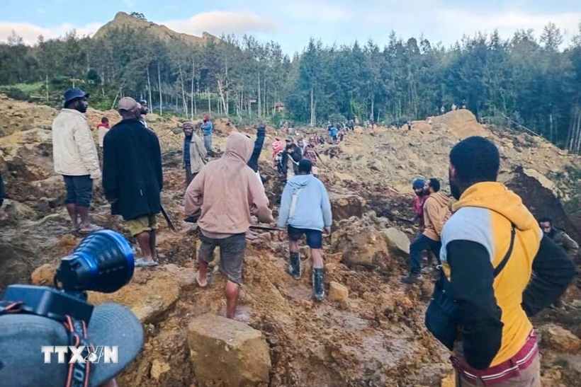 Papua New Guinea ước tính hơn 2.000 người bị vùi lấp trong thảm họa sạt lở đất