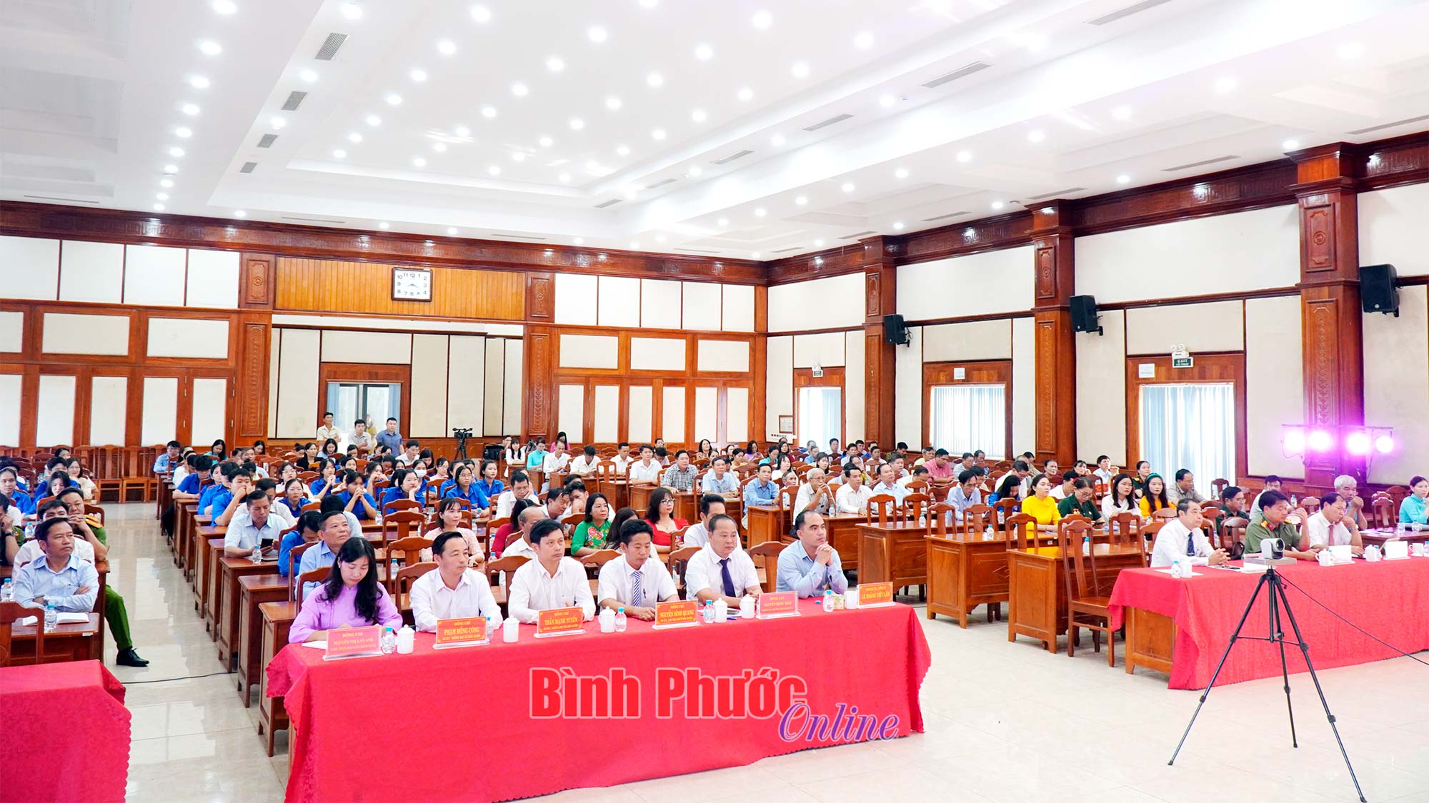 Phú Riềng: Nói chuyện chuyên đề 55 năm thực hiện Di chúc của Chủ tịch Hồ Chí Minh