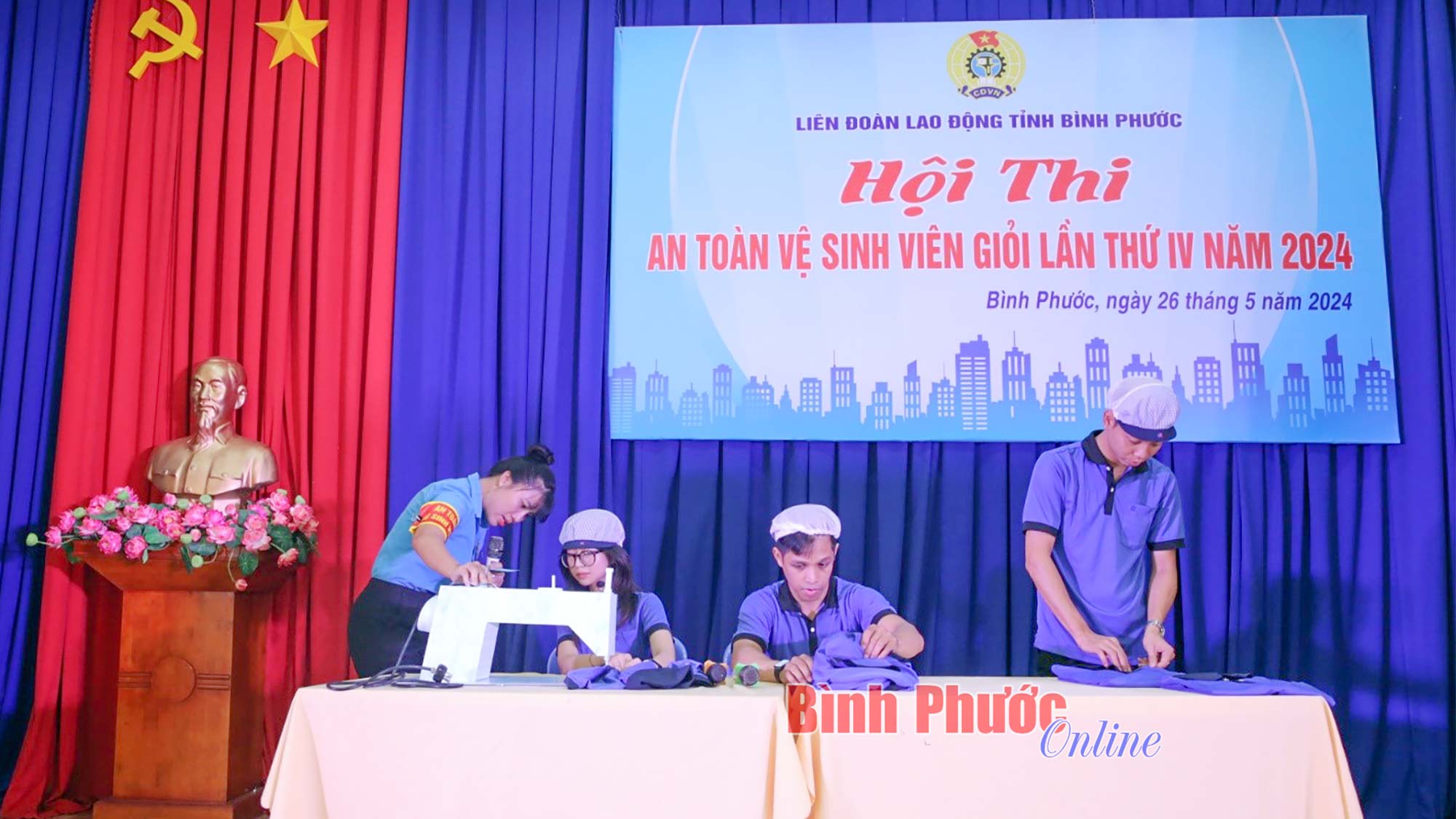 Sôi nổi hội thi “An toàn vệ sinh viên giỏi” lần thứ IV
