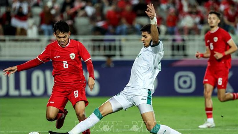 Thua ngược U23 Iraq, U23 Indonesia hụt một suất đi Olympic