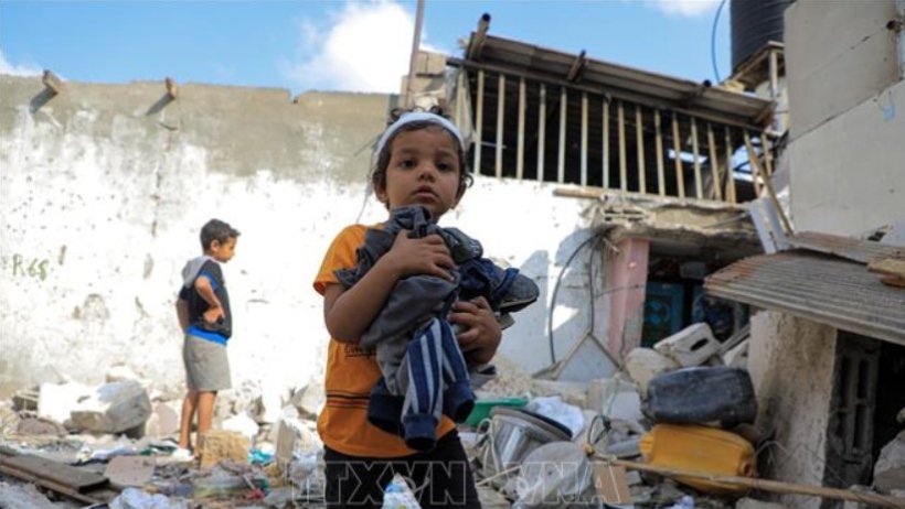 UNICEF cảnh báo 600.000 trẻ em đối mặt với thảm họa ở Rafah