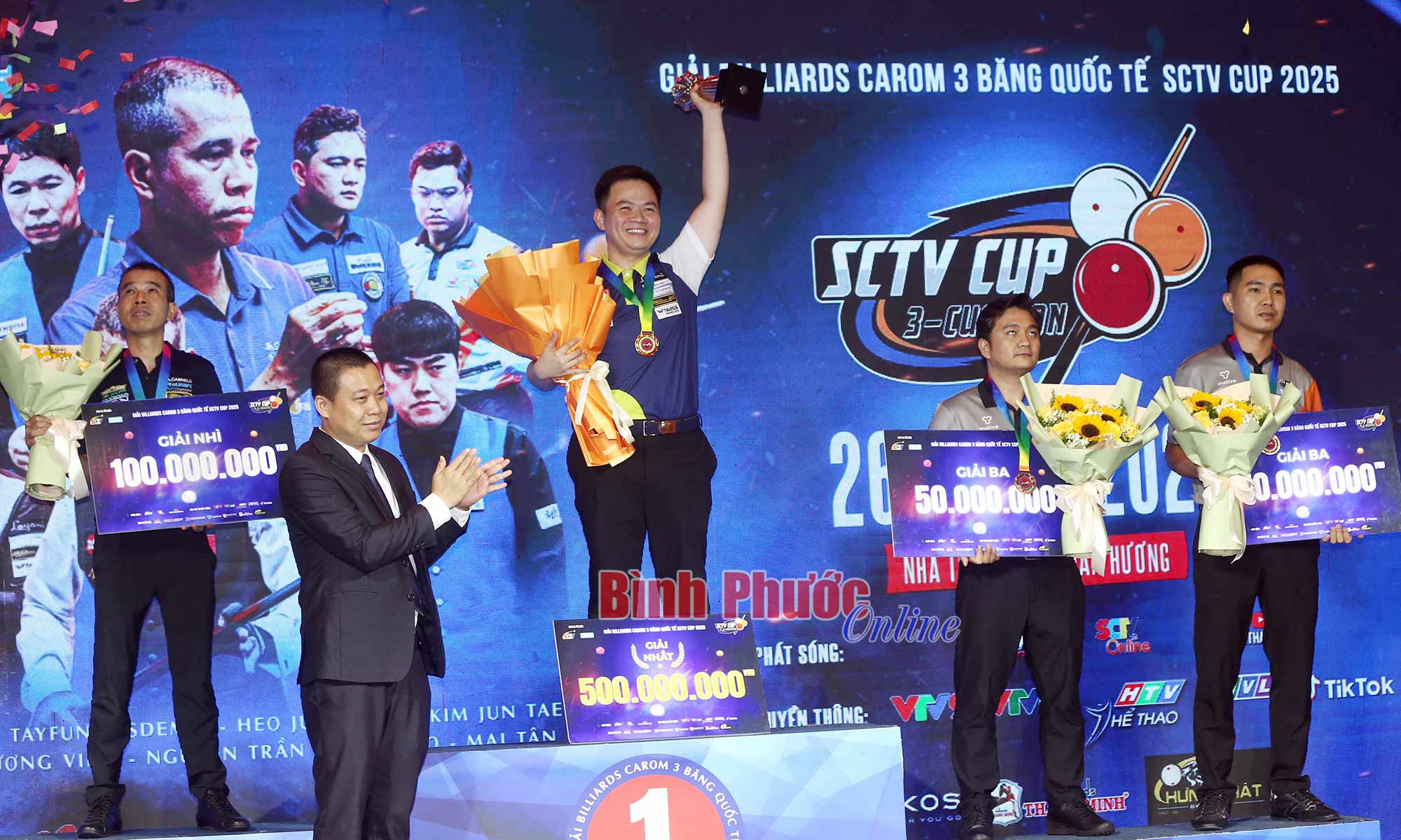 Bao Phương Vinh đăng quang vô địch SCTV Cup 2025 đầy thuyết phục