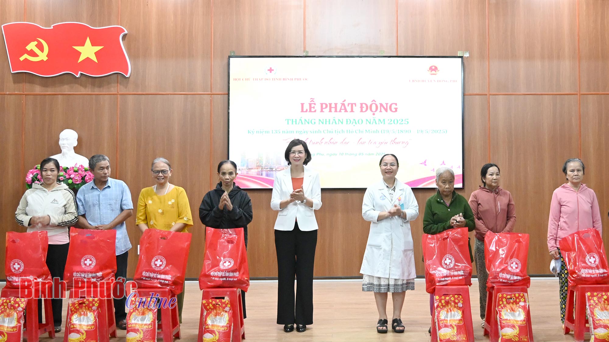 Bình Phước: Phát động Tháng nhân đạo năm 2025