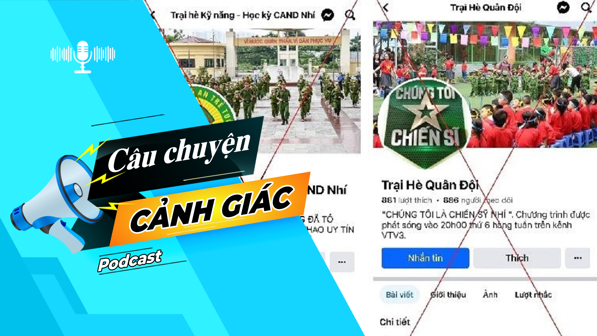 Cẩn trọng với chiêu lừa đảo online gắn mác trại hè công an, quân đội | Câu chuyện cảnh giác
