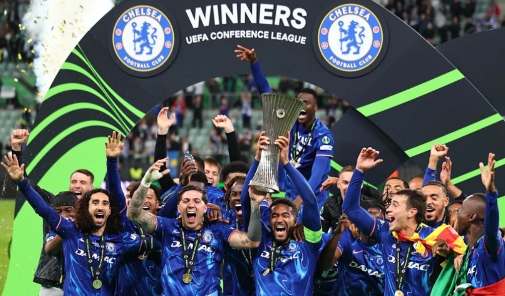 Chelsea lập kỷ lục 'vô tiền khoáng hậu' với chức vô địch Conference League