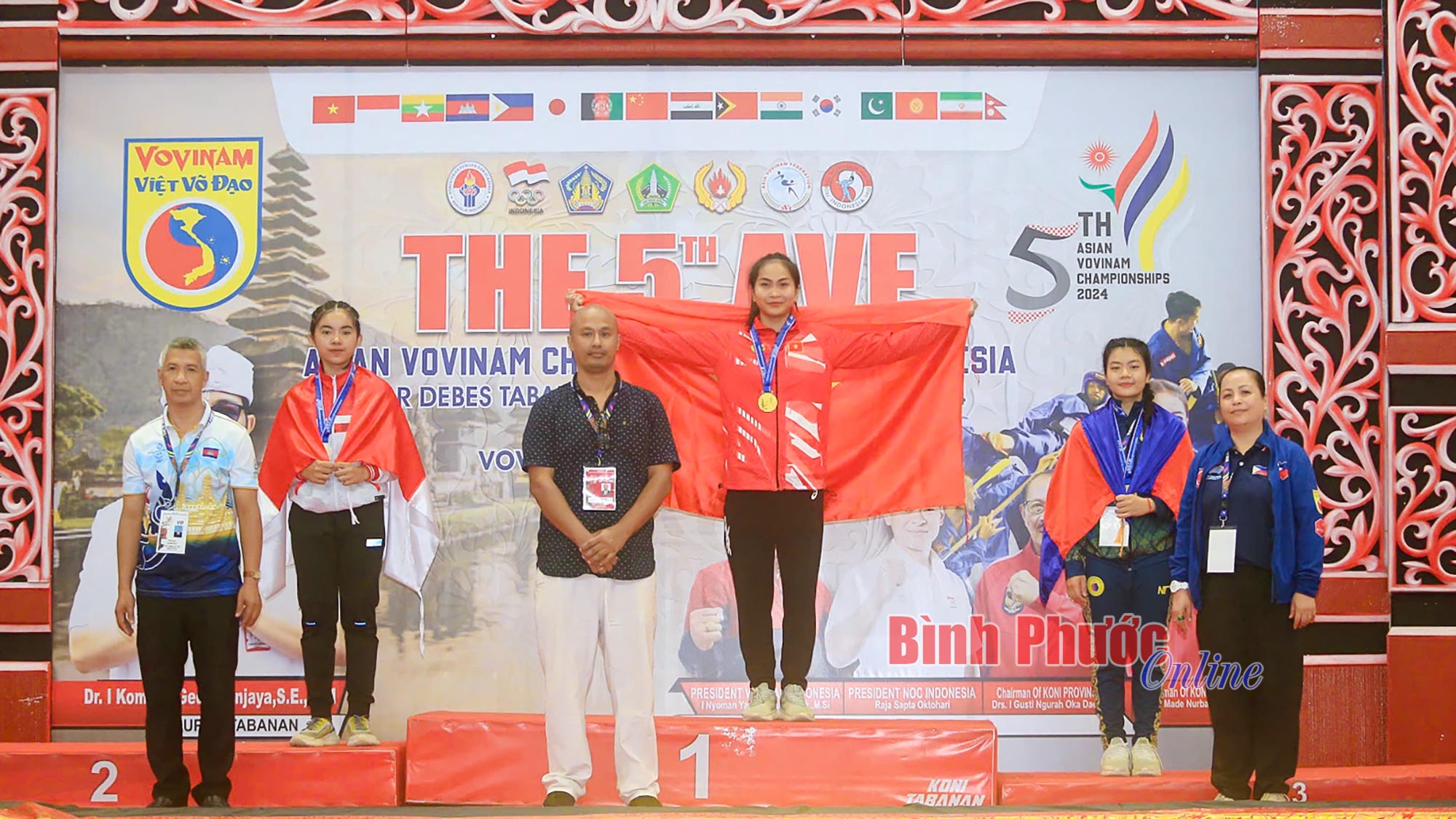Cô gái S’tiêng viết nên hành trình vàng của vovinam Bình Phước