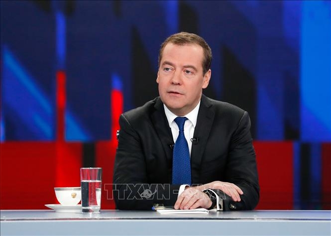 Cựu Tổng thống Nga Medvedev: Ông Trump 'sai lầm' khi áp thuế với Trung Quốc