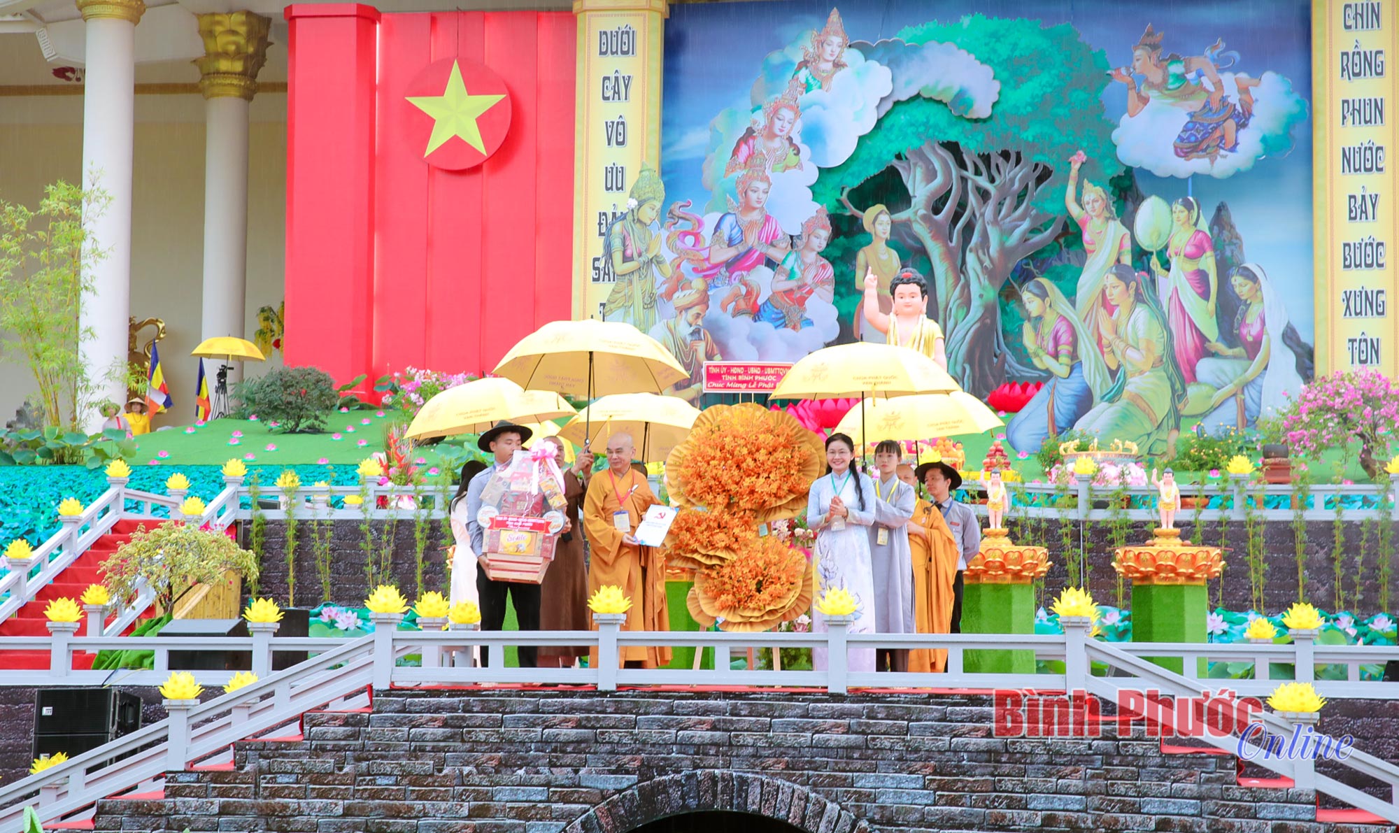 Bình Phước: Mừng đại lễ Phật đản Vesak 2025